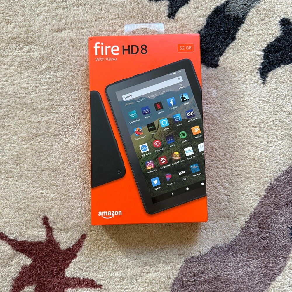 Brand New Fire HD 8 
– 32GB – With Alexa